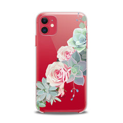 Lex Altern TPU Silicone iPhone Case Succulent Roses