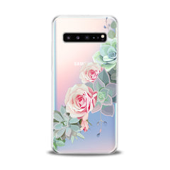 Lex Altern TPU Silicone Samsung Galaxy Case Succulent Roses