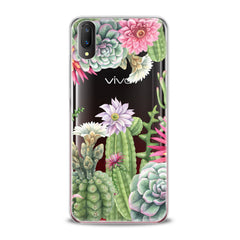 Lex Altern TPU Silicone VIVO Case Floral Cactus