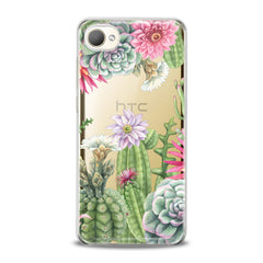 Lex Altern TPU Silicone HTC Case Floral Cactus