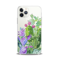 Lex Altern TPU Silicone iPhone Case Cacti Bloom