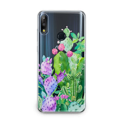 Lex Altern TPU Silicone Asus Zenfone Case Cacti Bloom