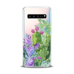 Lex Altern TPU Silicone Samsung Galaxy Case Cacti Bloom