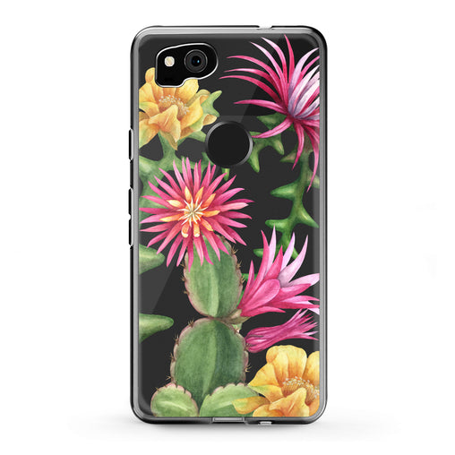 Lex Altern Google Pixel Case Cacti Flowers