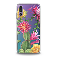 Lex Altern TPU Silicone Huawei Honor Case Cacti Flowers