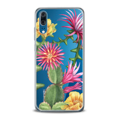 Lex Altern TPU Silicone Huawei Honor Case Cacti Flowers