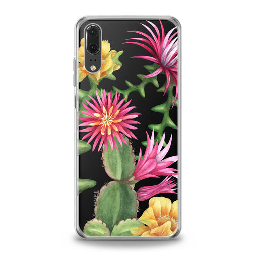 Lex Altern Cacti Flowers Huawei Honor Case