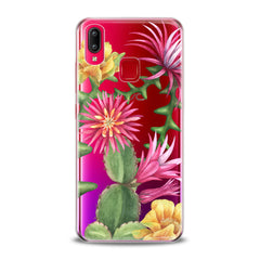 Lex Altern TPU Silicone VIVO Case Cacti Flowers