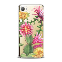 Lex Altern TPU Silicone HTC Case Cacti Flowers
