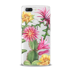 Lex Altern TPU Silicone OnePlus Case Cacti Flowers