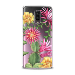 Lex Altern TPU Silicone OnePlus Case Cacti Flowers
