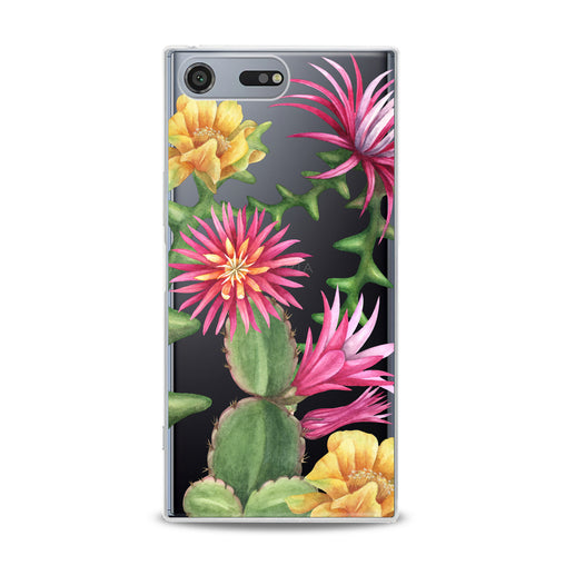 Lex Altern Cacti Flowers Sony Xperia Case
