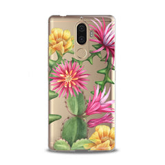 Lex Altern TPU Silicone Lenovo Case Cacti Flowers