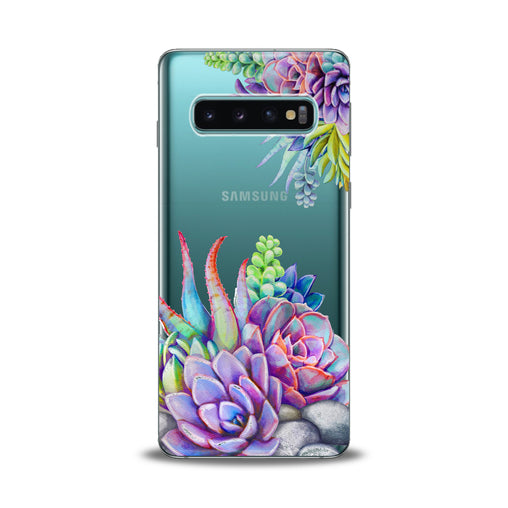 Lex Altern Violet Succulent Samsung Galaxy Case