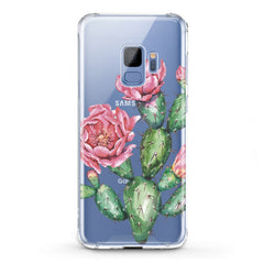 Lex Altern TPU Silicone Samsung Galaxy Case Pink Cacti Flower