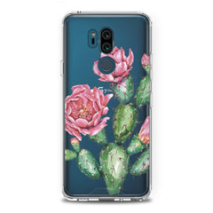 Lex Altern TPU Silicone LG Case Pink Cacti Flower