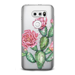 Lex Altern TPU Silicone LG Case Pink Cacti Flower
