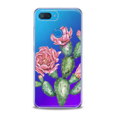 Lex Altern TPU Silicone Xiaomi Redmi Mi Case Pink Cacti Flower