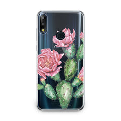 Lex Altern TPU Silicone Asus Zenfone Case Pink Cacti Flower