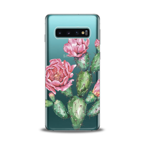 Lex Altern Pink Cacti Flower Samsung Galaxy Case