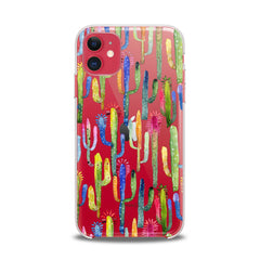 Lex Altern TPU Silicone iPhone Case Colorful Cacti