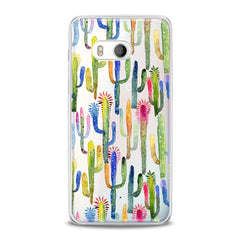 Lex Altern TPU Silicone HTC Case Colorful Cacti