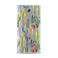 Lex Altern TPU Silicone Sony Xperia Case Colorful Cacti