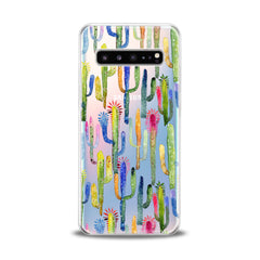 Lex Altern TPU Silicone Samsung Galaxy Case Colorful Cacti