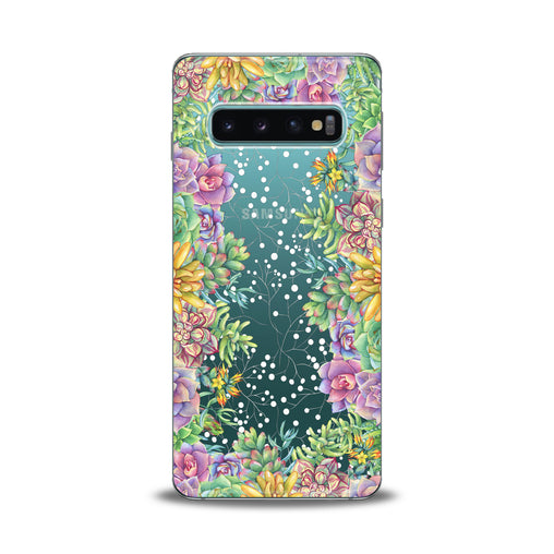 Lex Altern Colorful Succulent Samsung Galaxy Case