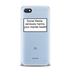 Lex Altern TPU Silicone Xiaomi Redmi Mi Case Social Media Quote