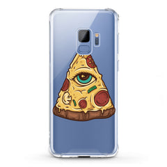 Lex Altern TPU Silicone Phone Case Eye Pizza