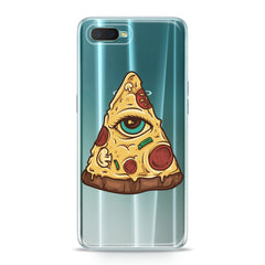 Lex Altern TPU Silicone Oppo Case Eye Pizza