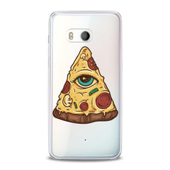 Lex Altern TPU Silicone HTC Case Eye Pizza