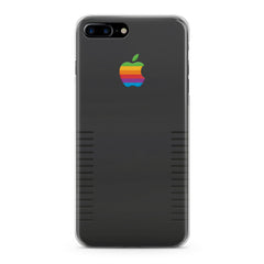 Lex Altern TPU Silicone Phone Case Rainbow Apple