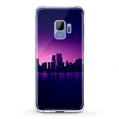 Lex Altern TPU Silicone Samsung Galaxy Case Purple Urban View