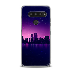 Lex Altern TPU Silicone LG Case Purple Urban View