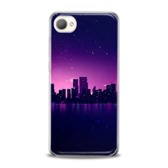Lex Altern TPU Silicone HTC Case Purple Urban View