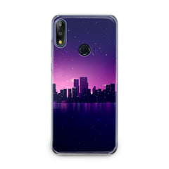 Lex Altern TPU Silicone Asus Zenfone Case Purple Urban View