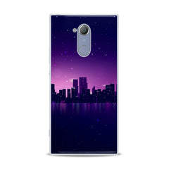 Lex Altern TPU Silicone Sony Xperia Case Purple Urban View