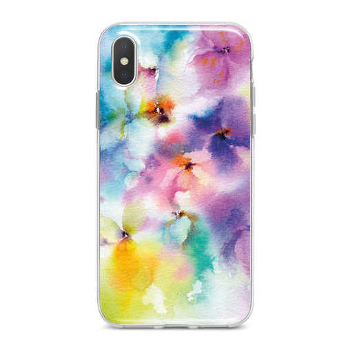 Lex Altern Watercolor Flowers Cute Phone Case for your iPhone & Android phone.