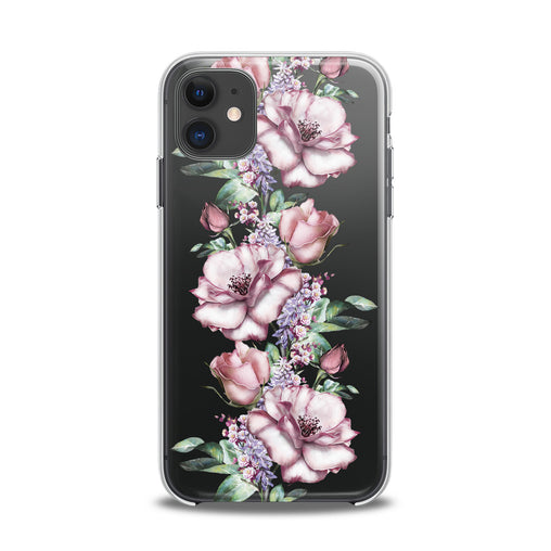 Lex Altern TPU Silicone iPhone Case Pink Tea Roses