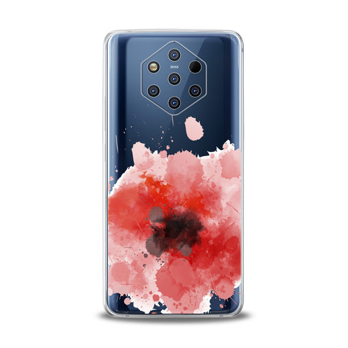 Lex Altern Red Watercolor Poppy Nokia Case