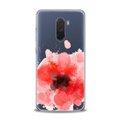 Lex Altern Red Watercolor Poppy Xiaomi Redmi Mi Case