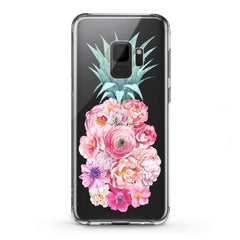 Lex Altern TPU Silicone Samsung Galaxy Case Floral Pineapple