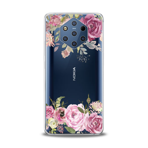 Lex Altern Watercolor Pink Roses Nokia Case