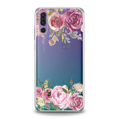 Lex Altern TPU Silicone Huawei Honor Case Watercolor Pink Roses