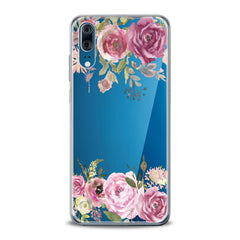 Lex Altern TPU Silicone Huawei Honor Case Watercolor Pink Roses