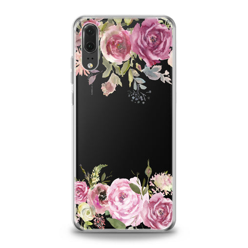 Lex Altern Watercolor Pink Roses Huawei Honor Case