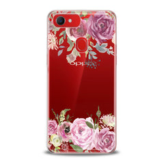 Lex Altern TPU Silicone Oppo Case Watercolor Pink Roses