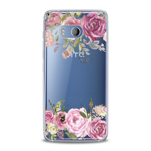 Lex Altern Watercolor Pink Roses HTC Case